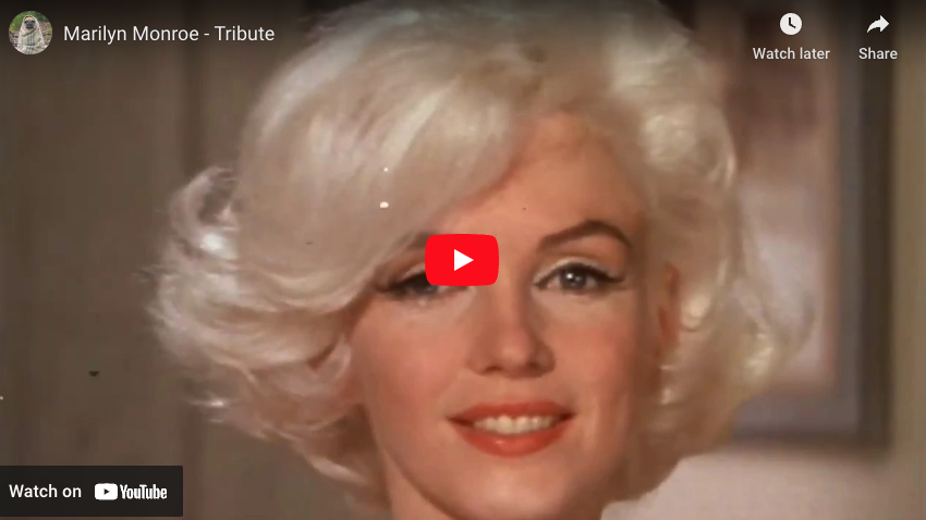 Tribute to Marilyn Monroe